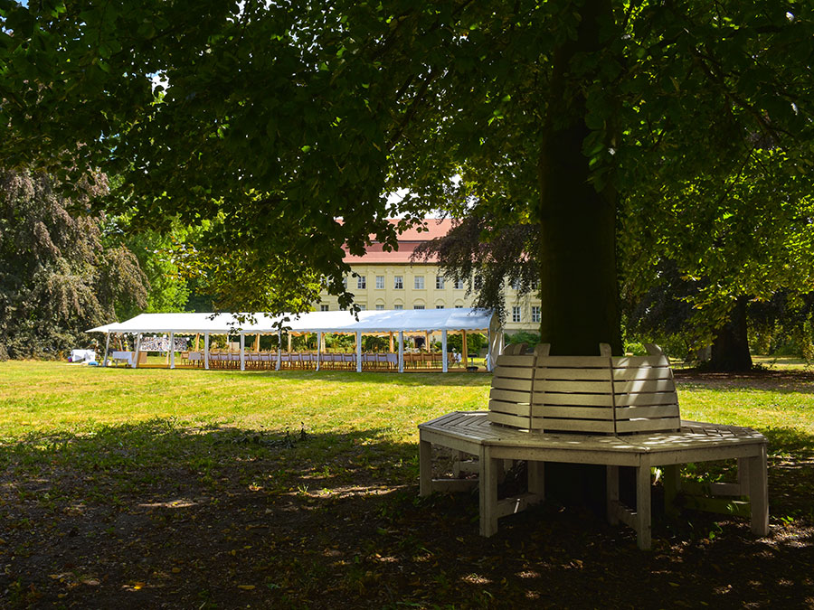 Schloss Dretzel - Hochzeit Festzelt